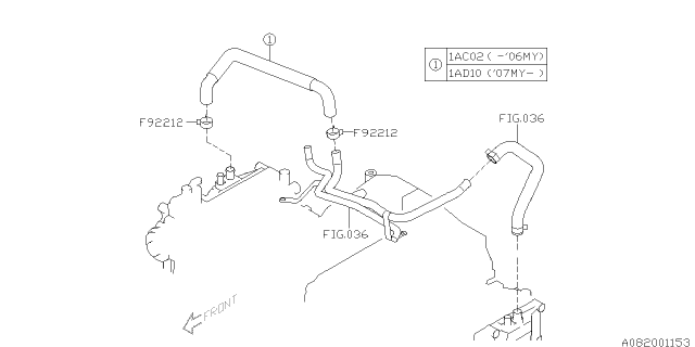 2007 Subaru Legacy Emission Control - PCV Diagram 3