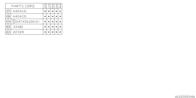 1991 Subaru Loyale Transfer Control Diagram 2