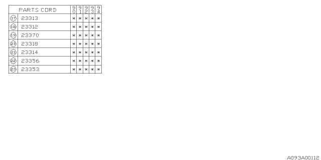 1991 Subaru Loyale Starter Diagram 4