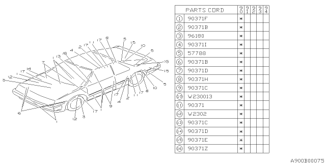 1992 Subaru Loyale Plug Diagram 1