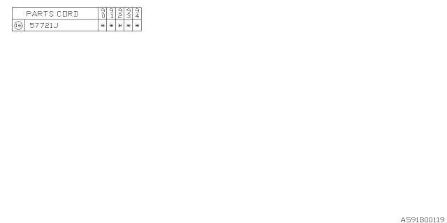 1992 Subaru Loyale Rear Bumper Diagram 4