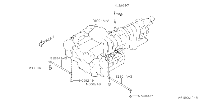 2006 Subaru Tribeca Cord - Another Diagram