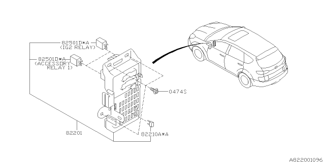 2014 Subaru Tribeca Fuse Box Diagram 2