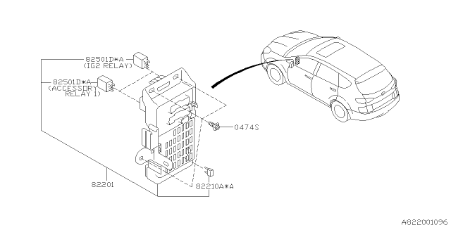 2011 Subaru Tribeca Fuse Box Diagram 2