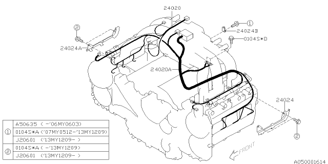 2011 Subaru Tribeca Intake Manifold Diagram 2