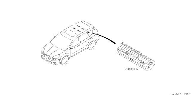 2013 Subaru Tribeca Air Conditioner System Diagram 3