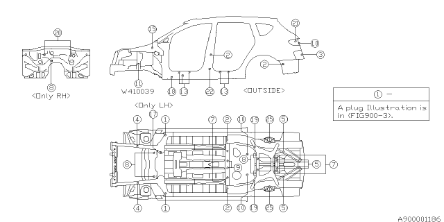 2006 Subaru Tribeca Plug Diagram 2