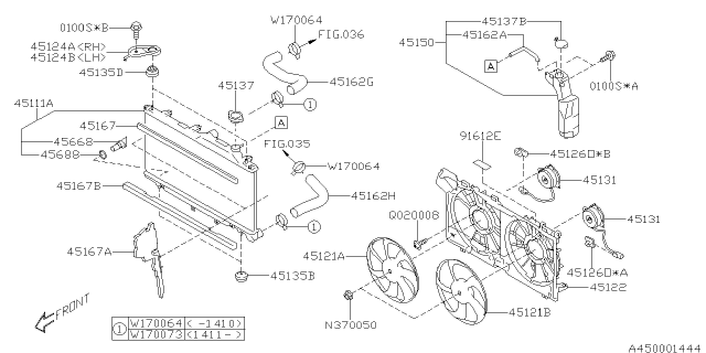 2018 Subaru Outback Engine Cooling Diagram 2