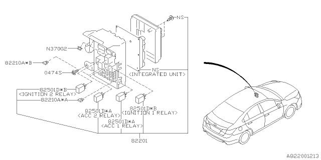2018 Subaru Legacy Fuse Box Diagram 2