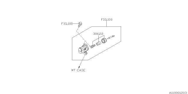 2016 Subaru Legacy Manual Transmission Assembly Diagram 3