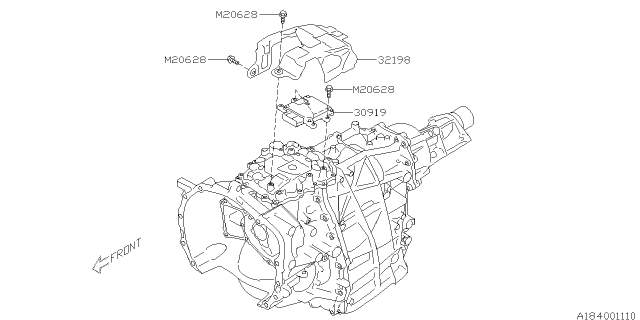 2015 Subaru Legacy Control Unit Diagram 1