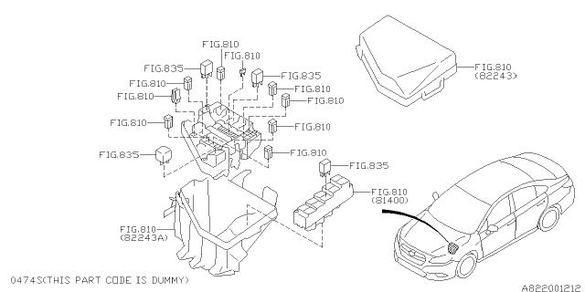 2016 Subaru Legacy Fuse Box Diagram 1