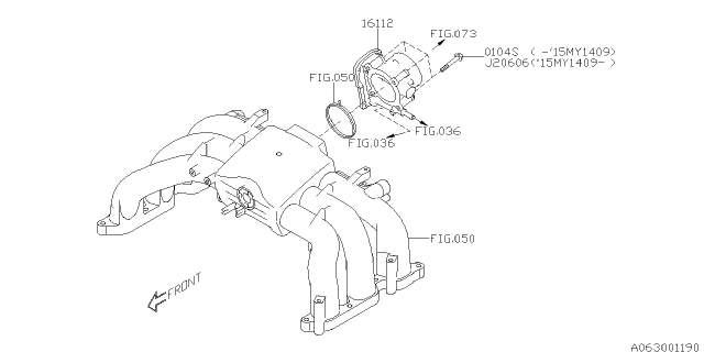 2019 Subaru Outback Throttle Chamber Diagram 2