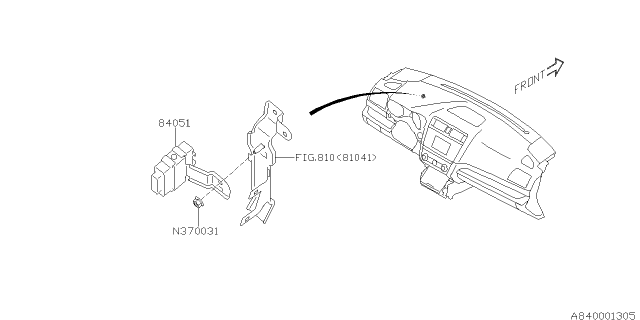 2019 Subaru Legacy Head Lamp Diagram 2