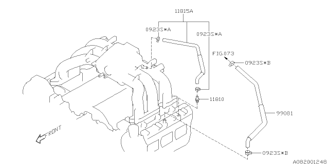 2017 Subaru Legacy Emission Control - PCV Diagram 2