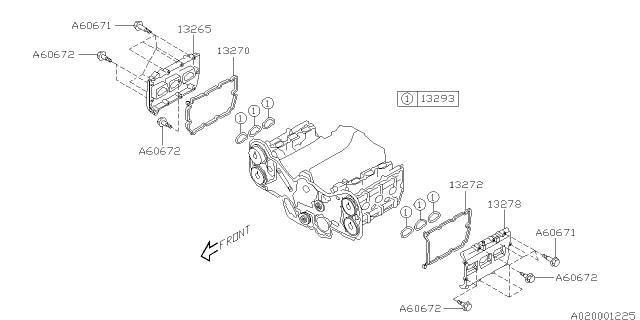 2016 Subaru Outback Rocker Cover Diagram 2