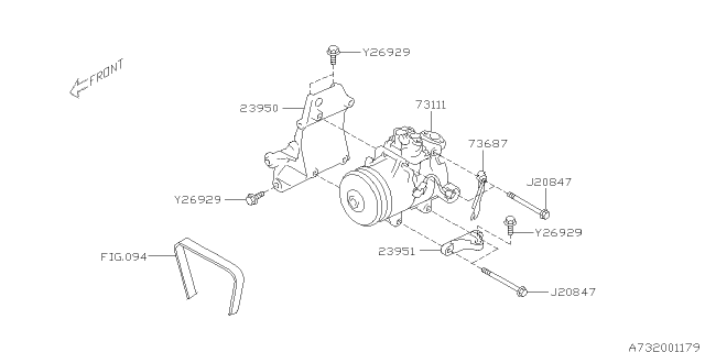 2019 Subaru Outback Compressor Diagram 2