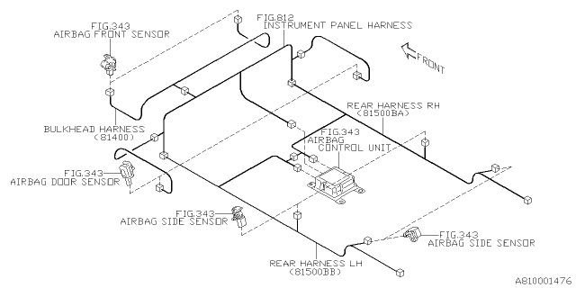 2017 Subaru Legacy Wiring Harness - Main Diagram 1