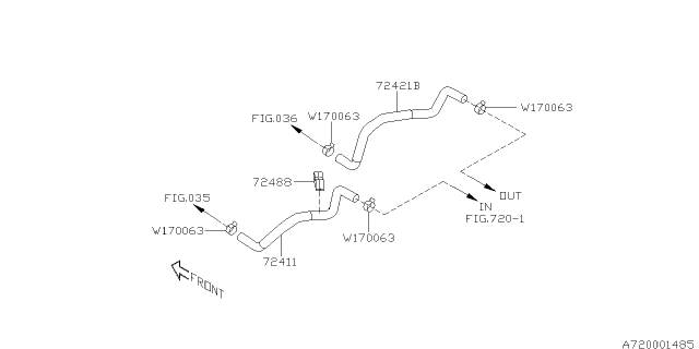 2018 Subaru Outback Heater System Diagram 6
