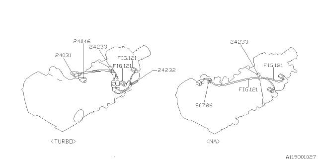 2004 Subaru Forester Transmission Harness Diagram