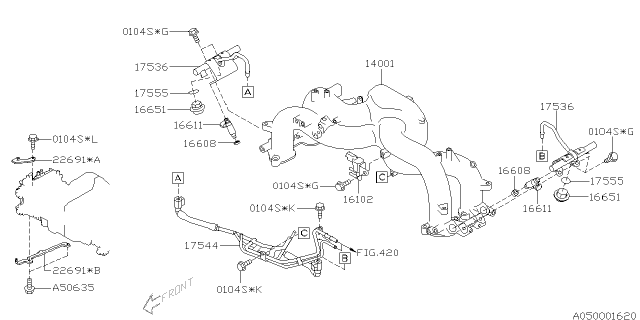 2007 Subaru Forester Intake Manifold Diagram 7