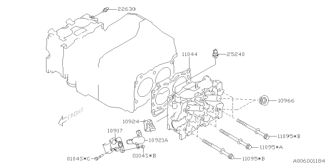 2008 Subaru Forester Cylinder Head Diagram 4