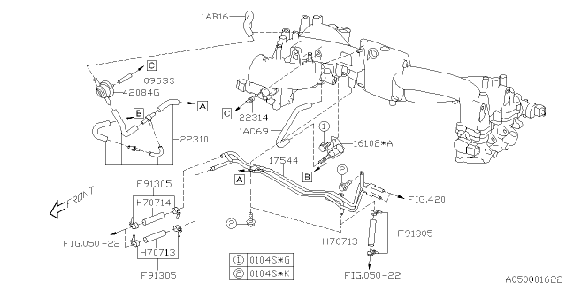 2005 Subaru Forester Intake Manifold Diagram 9
