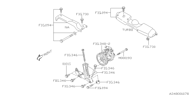 2005 Subaru Forester Oil Pump Diagram 1