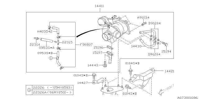 2004 Subaru Forester Air Duct Diagram 2