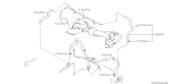 2004 Subaru Forester Emission Control - PCV Diagram 3