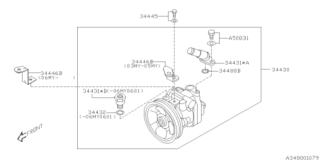 2003 Subaru Forester Oil Pump Diagram 2