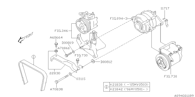 2003 Subaru Forester Alternator Diagram 4