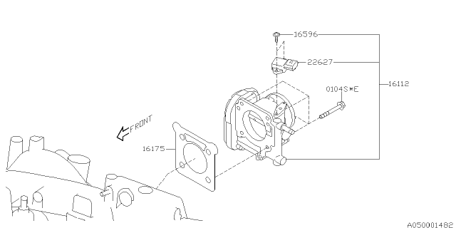 2006 Subaru Forester Intake Manifold Diagram 18