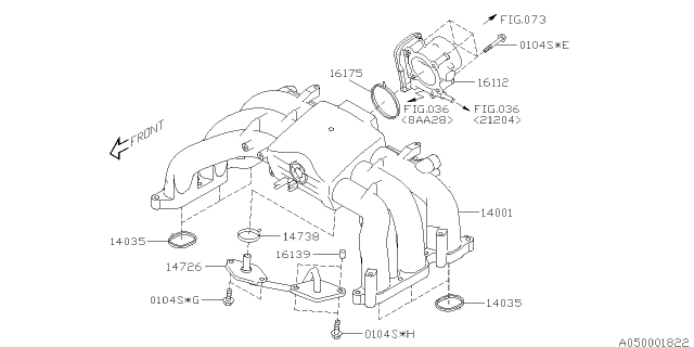2012 Subaru Legacy Intake Manifold Diagram 13