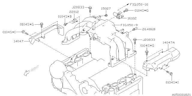 2011 Subaru Outback Intake Manifold Diagram 11