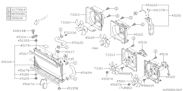 2013 Subaru Legacy Engine Cooling Diagram 3