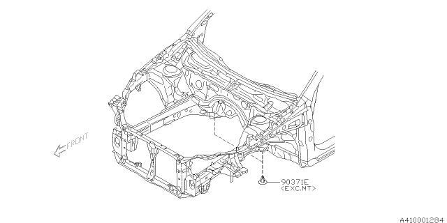 2014 Subaru Outback Engine Mounting Diagram 3