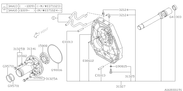 2013 Subaru Legacy Automatic Transmission Oil Pump Diagram 3