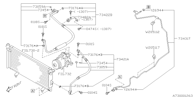 2010 Subaru Legacy Air Conditioner System Diagram 2