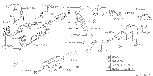 2010 Subaru Legacy Exhaust Diagram 7