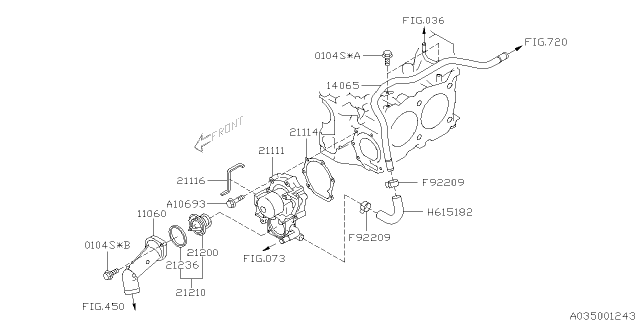 2013 Subaru Legacy Water Pump Diagram 2