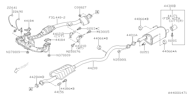 2012 Subaru Legacy Exhaust Diagram 6