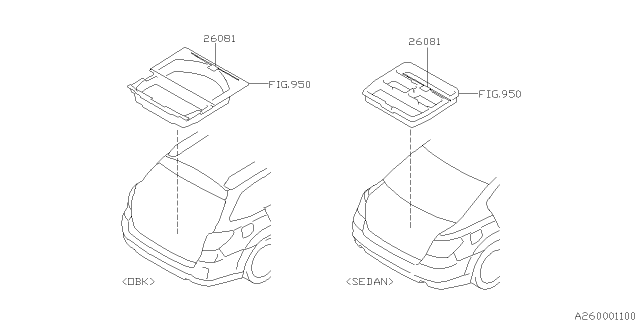 2010 Subaru Legacy Parking Brake System Diagram 2