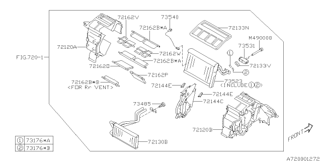 2014 Subaru Legacy Heater System Diagram 5