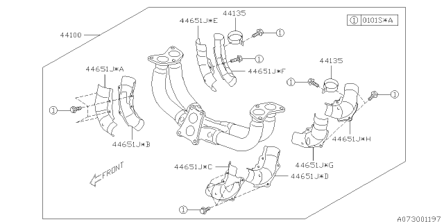 2014 Subaru Forester Air Duct Diagram 3
