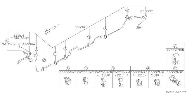 2018 Subaru Forester Brake Piping Diagram 2