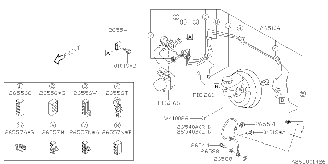 2018 Subaru Forester Brake Piping Diagram 3