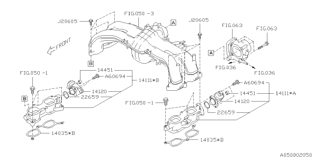 2017 Subaru Forester Intake Manifold Diagram 12
