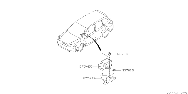 2017 Subaru Forester V.D.C.System Diagram 3