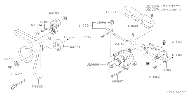 2016 Subaru Forester Alternator Diagram 8